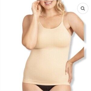 Empetua Scoop Neck Shaper Cami Tank Size XL Beige Shapewear *